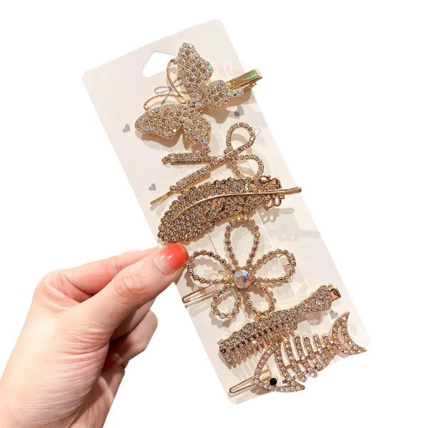 Matt hair pins (Pack of 3)